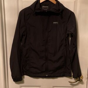 Running Room Women's Black Fit-Wear hooded Jacket